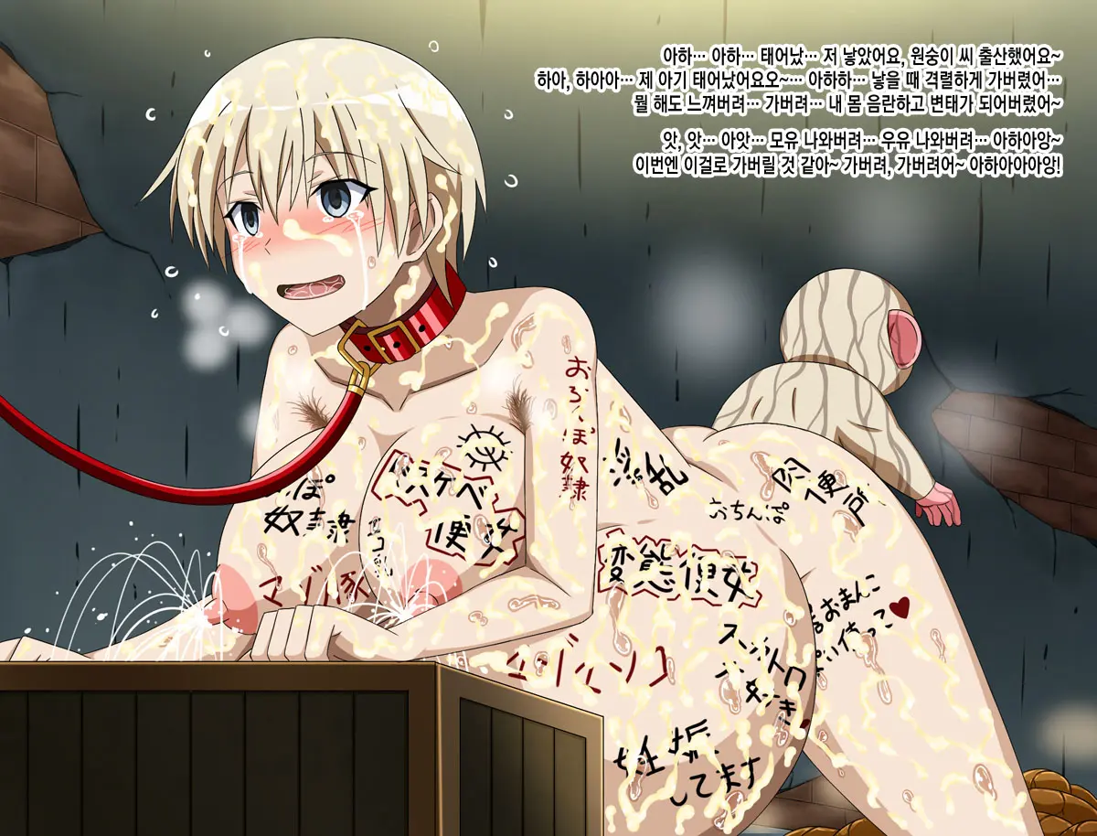 Super Hentai CG Shuu 15 Saru Ni Kawareru Mesu Dorei